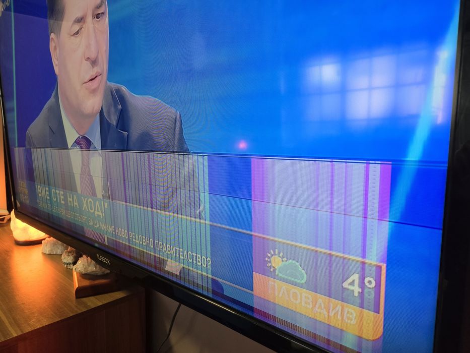 Телевизор Turbo x 50" за ремонт или резервни части / Тв Турбо х 50 инч