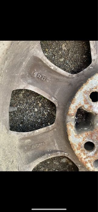 Jante aluminiu R15 pt opel astra zafira vectra