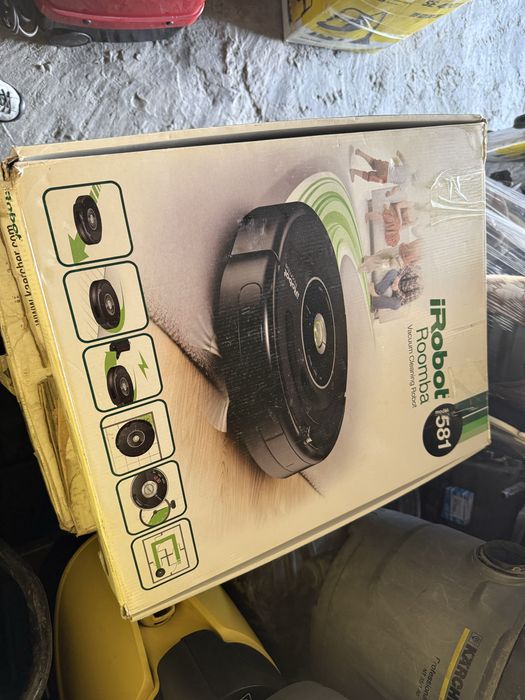 * iRobot 581 оригинальный робот пылесос из США с новым аккумулятором