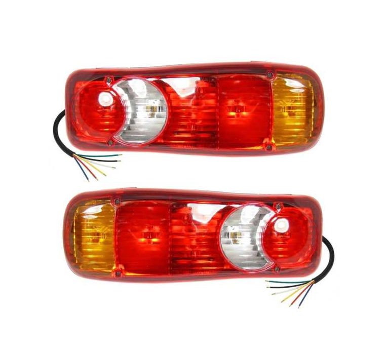Комплект стопове 35 см тип Рибка 12V-24V 6 функции за камион с крушки