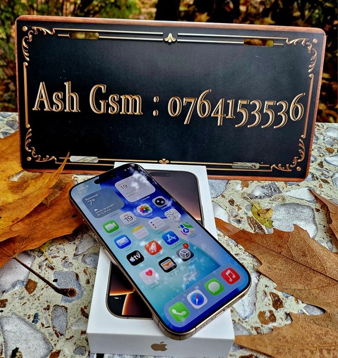 Iphone 16 Pro IMPECABIL, FULL BOX, baterie 100%