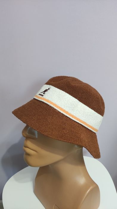 KANGOL Bucket hat L size шапка идиотка в отлично състояние