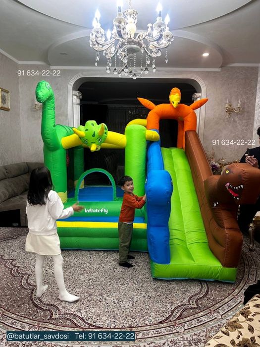 Batut, Надувной батут, Батуты