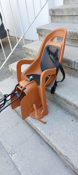 Scaun Bicicleta Copii Polisport Groovy Maxi FF 29 inch - Maro NEUTILIZAT