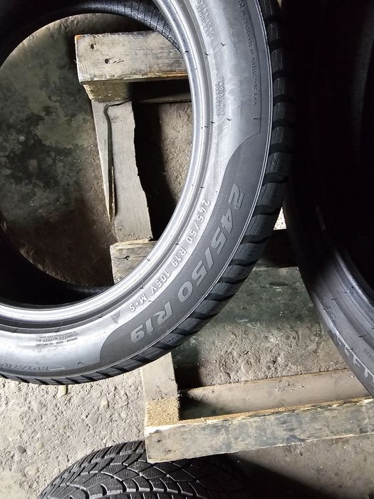 4 anvelope iarna 245 50 19 Pirelli Runflat 2021