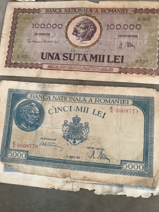 Vand bancnote vechi anii 40