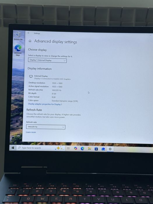 HP OMEN 15 | i7-10750H | RTX 2060 6GB (100W) | 16GB RAM | SSD 512GB | 144Hz