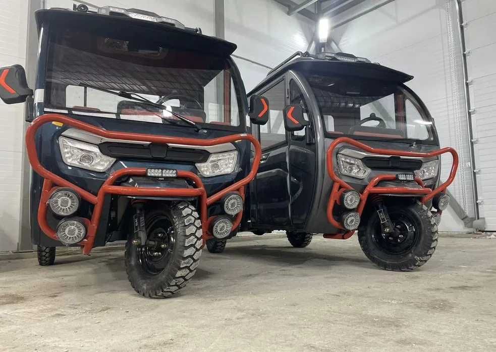Трицикл с кабиной ,печкой