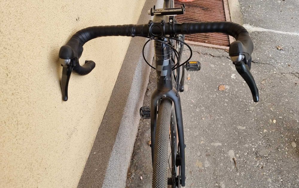 Гравел велосипед Cube Nuroad Pro 2024 metalblack´n´grey