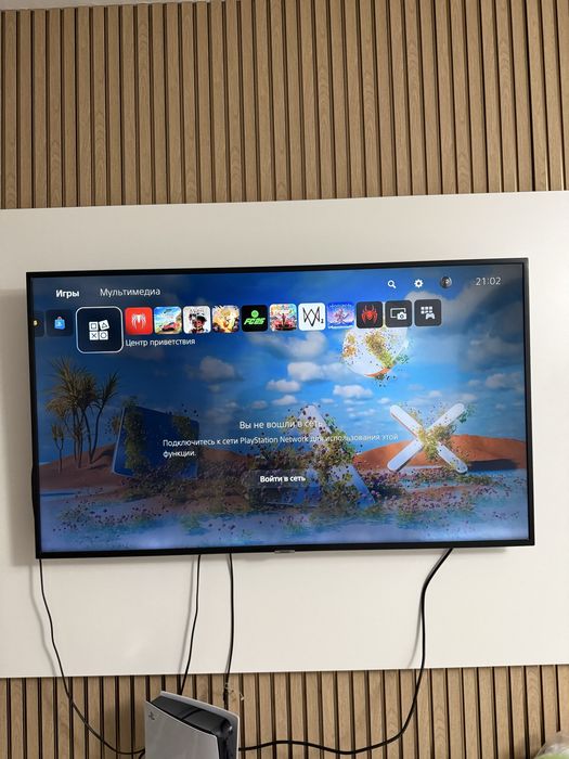 PlayStation 5 (PS5) Slim с дисководом + 2 геймпада + Игры