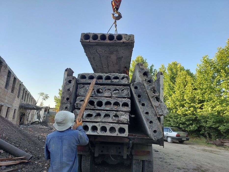 Плита пустотка б/у