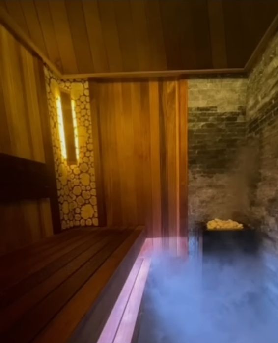 Отделка парных помещений.