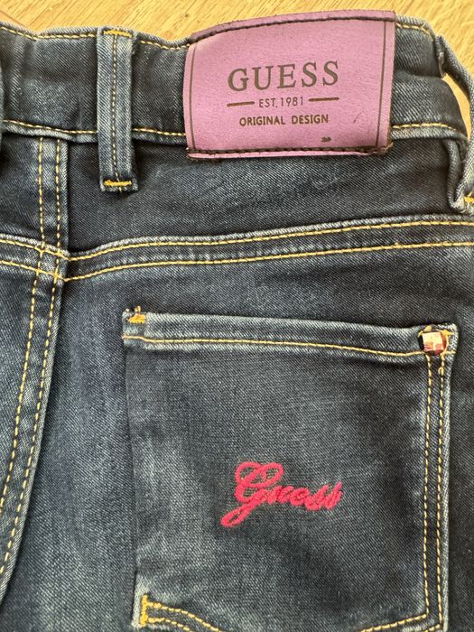 Дънки Zara 6 г. 116 см. за момиче и дънки Guess 6 г.