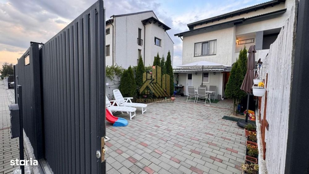 Apartament cu 2 camere, curte privata si pod generos