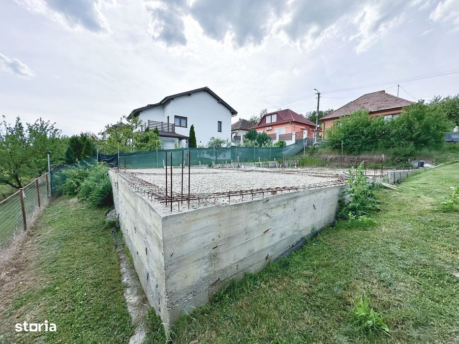 Teren de vanzare cu proiect de casa
