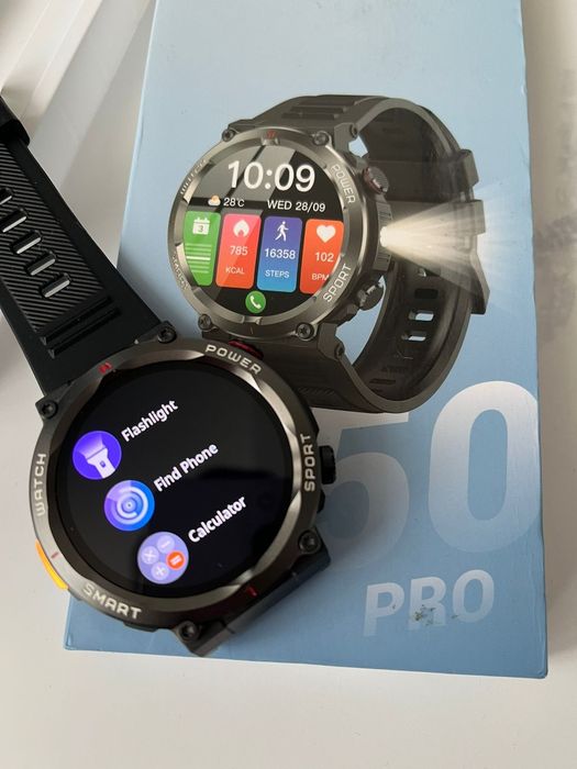 Smartwatch cu funcție Apel/notificari wapp și mess
