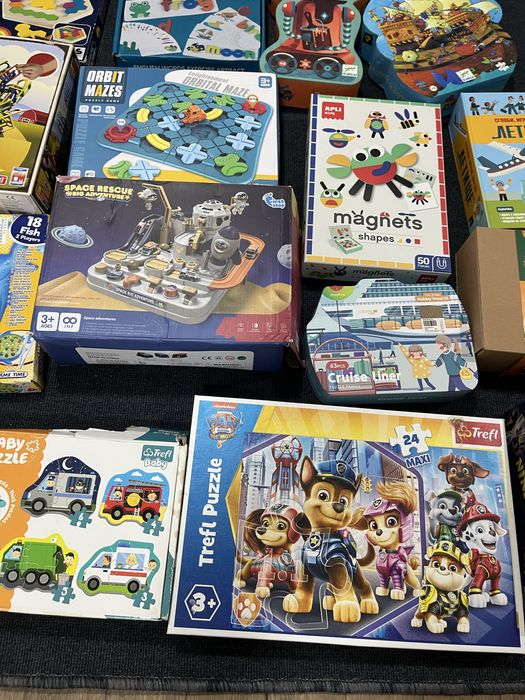 Детски Настолни игри и пъзели