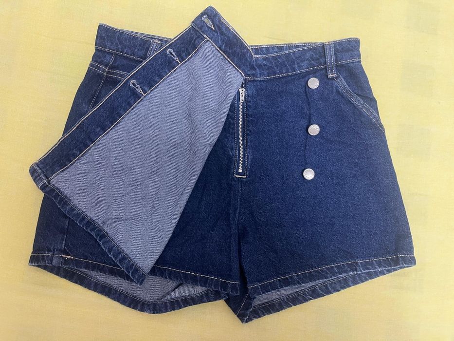 Юбка-шорты джинсовые