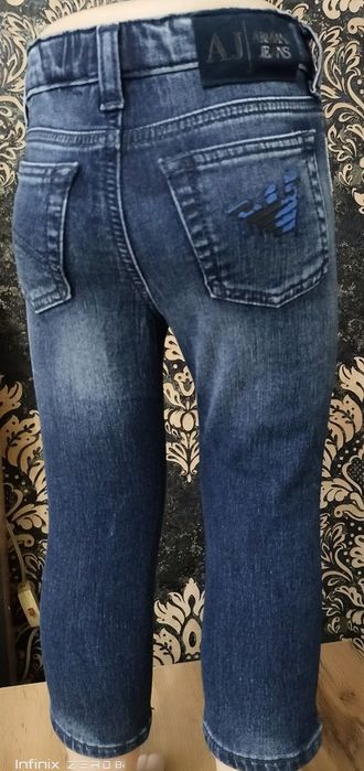Модные джинсы для мальчика от Armani (original) made in Italy