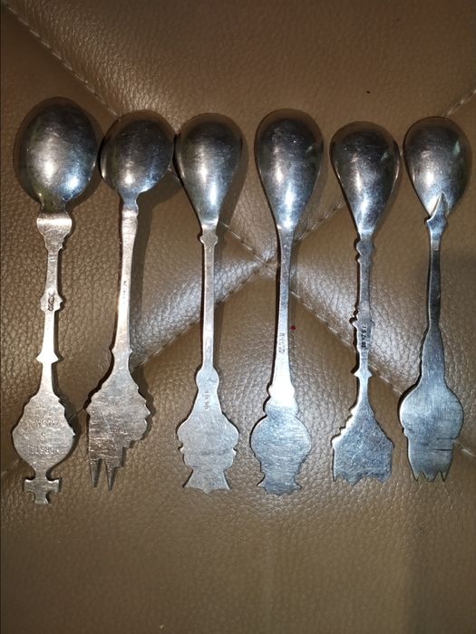 Колекционерски сребърни и посребрени лъжички и прибори
