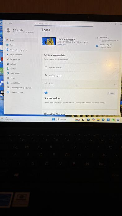Tableta asus negociabil
