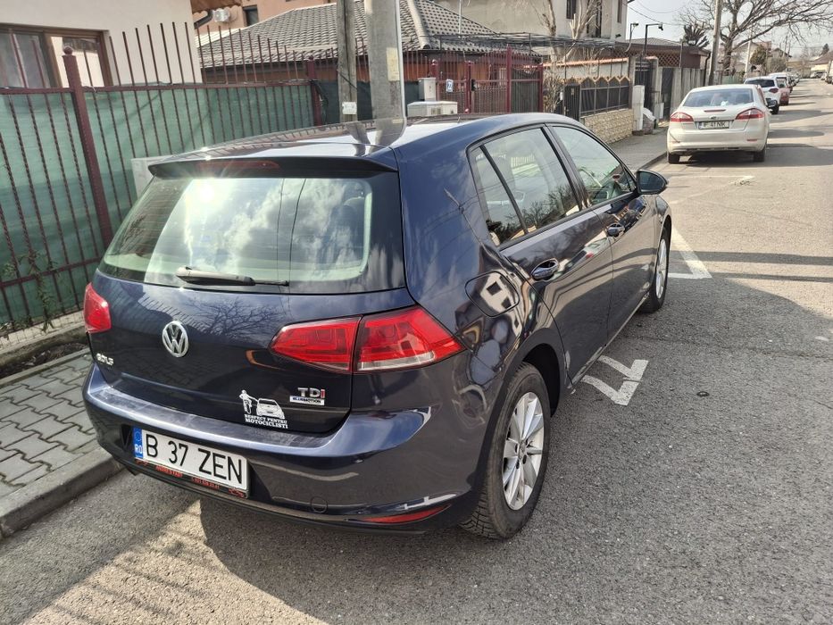 VW Golf 7 1.6TDI 105CP - unic proprietar, intretinuta foarte bine