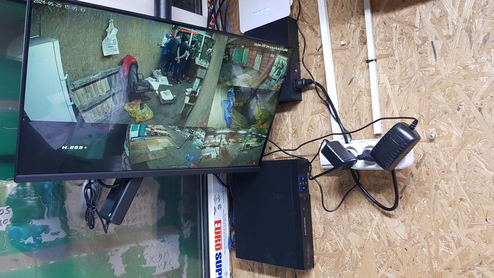 Обслуживание камер видеонаблюдение