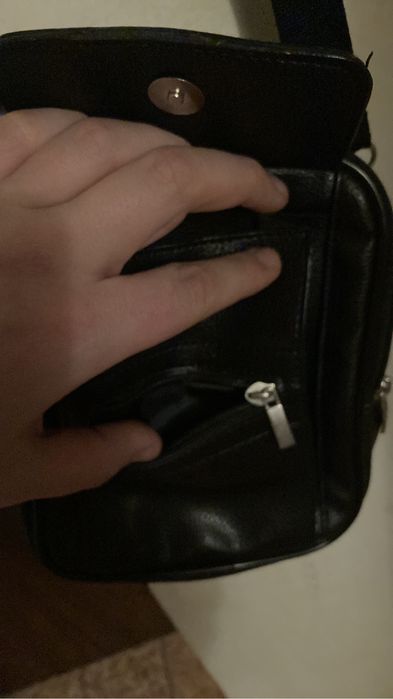 Geanta mica de umar din piele