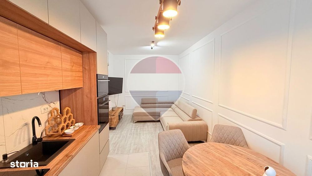 Studio modern de vânzare| Living open space| Nou | Chiajna