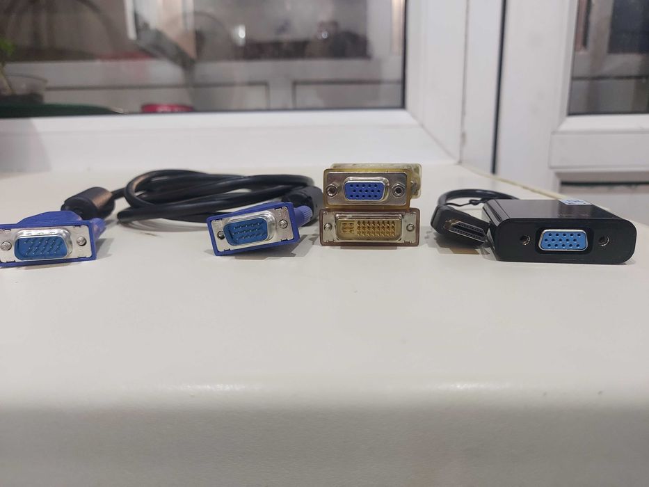 Адаптер/переходники VGA -- DVI-I 24+5(M)