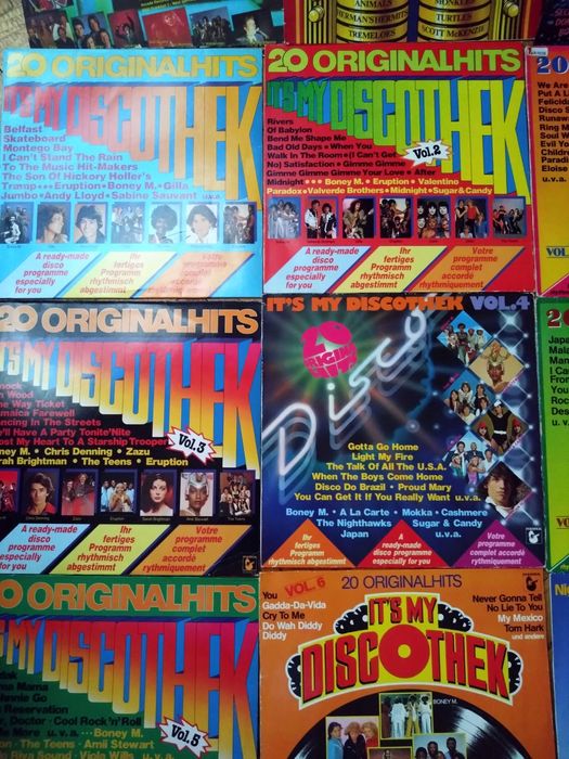 Vinyl-uri It's my Discothek ready made disco programme