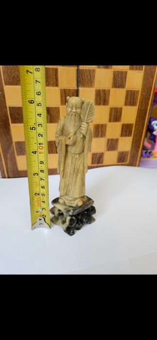 Statueta înțelept din piatra soapstone