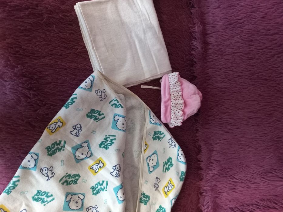 Конверт для новорождённого для девочки