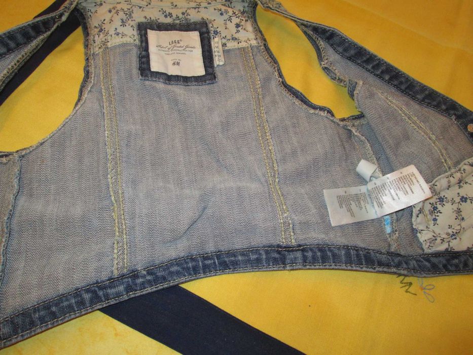 vesta blugi  fetite H&M   116