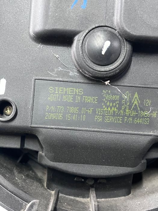 Ventilator Aeroterma Peugeot 407 Coupe 6C_ 2005 -> 4Puh-18456-Af