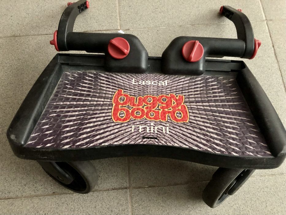 Lascal Buggy Board mini Red степенка за бебешка количка за второ дете
