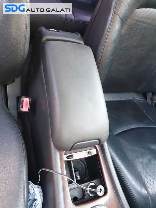 Cotiera Piele cu Consola Mercedes W203 Clasa C Class 2000 - 2007