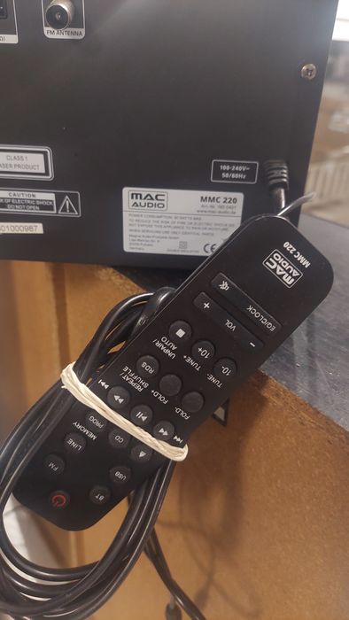 Уредба  Mac Audio MMC 220 + Дистанционно + 2 Колони