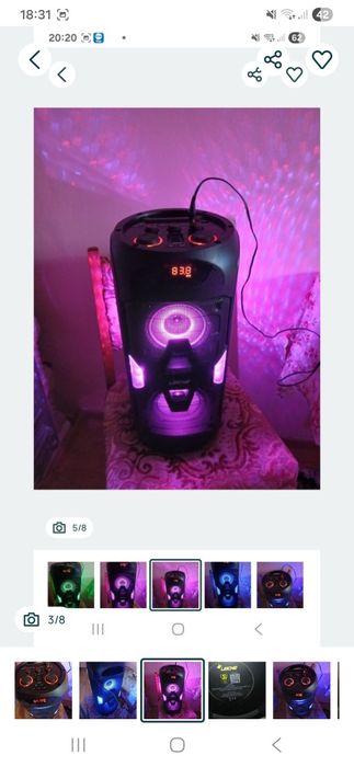 Boxa portabila functionabila .