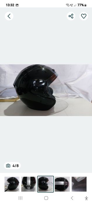 casca moto UVEX JET101(M 57-58)