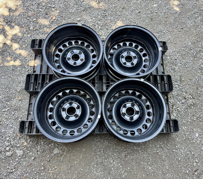 4бр.Оригинални джанти 16" 5x112 ET48-Vw Caddy,T-Roc,A3,Q2,Passat,Karoq