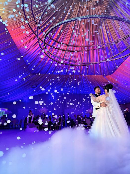 Masina baloane de sapun cu fum