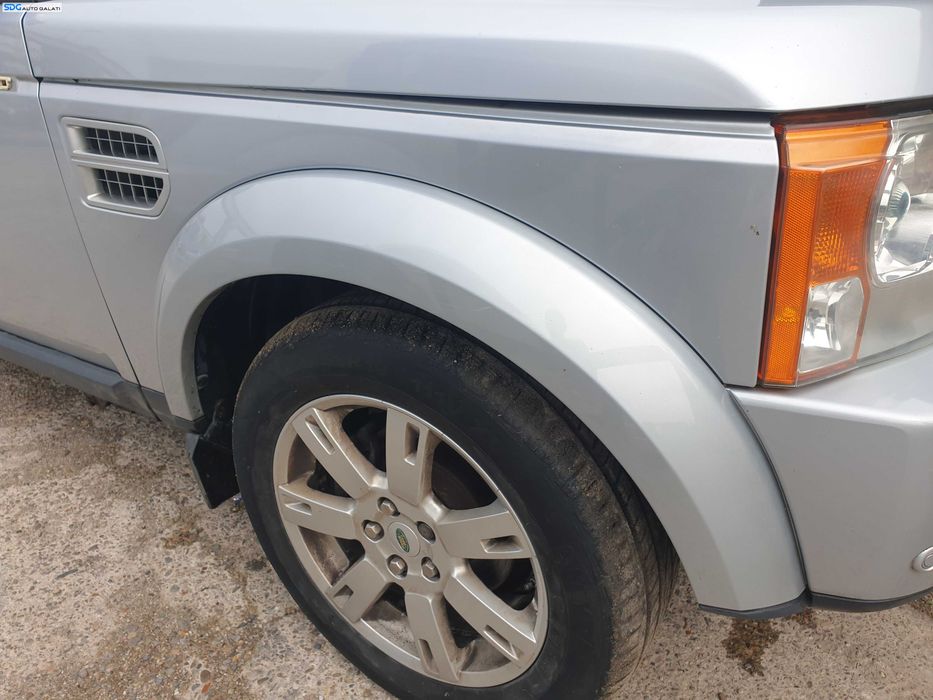 Aripa Dreapta Fata Fara Bandou Land Rover Discovery 3 L319 2004 - 2009 Culoare 798 Zermatt Silver [K5320]