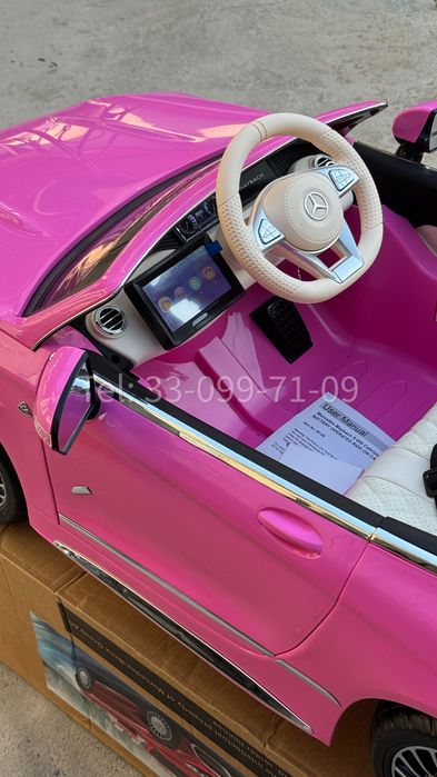 Mercedes-Maybach S650 — детский электромобиль с MP4 и пультом