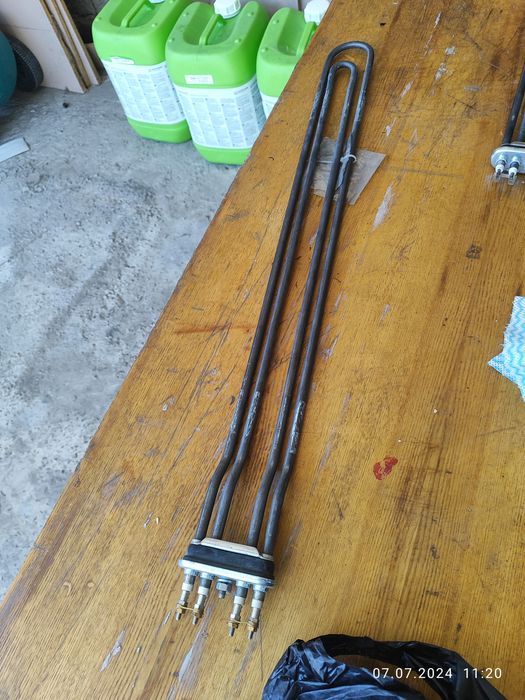 Тэн новый для промышленой стиральной машины