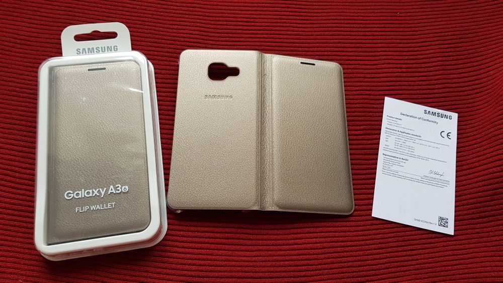 Husa Originala Flip cover Samsung Galaxy A3 2016 Noua!