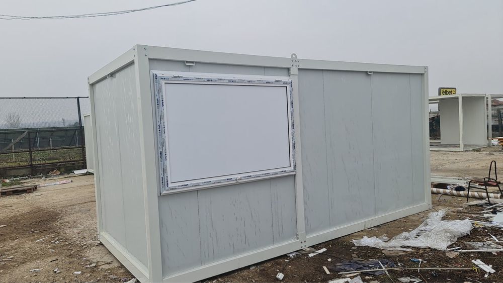 Контейнери за живеене Търговски обекти Складови Офис Павилиони