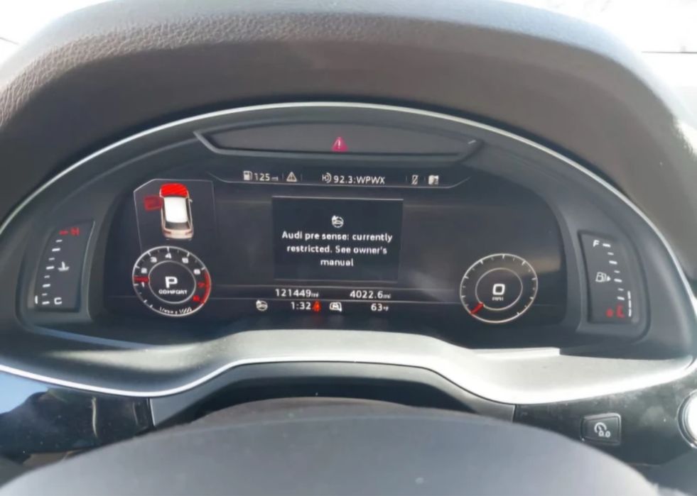 На части Audi Q7 4m 3.0tfsi Usa пружини дигитално табло