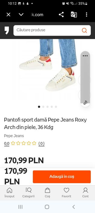 Pantofi sport Pepe Jeans dama
