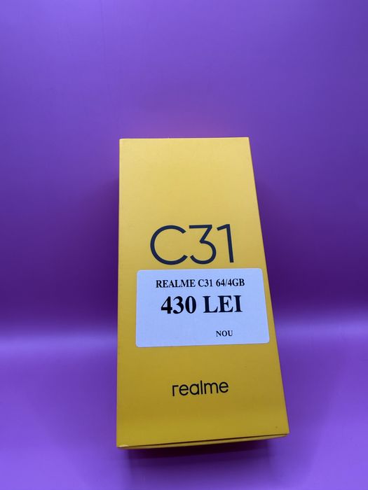 Realme C31 64GB •Matei Amanet Margeanului•